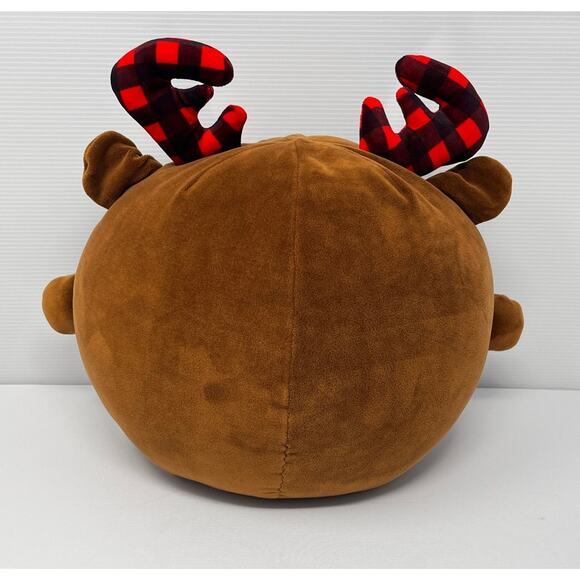 SKOOSHERZ Buffalo Check Moose Build A Bear Plush Toy Pre-Owned in good condition - Picture 3 of 8